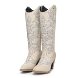 Bota Cuadra Zafiro del Rancho Beige