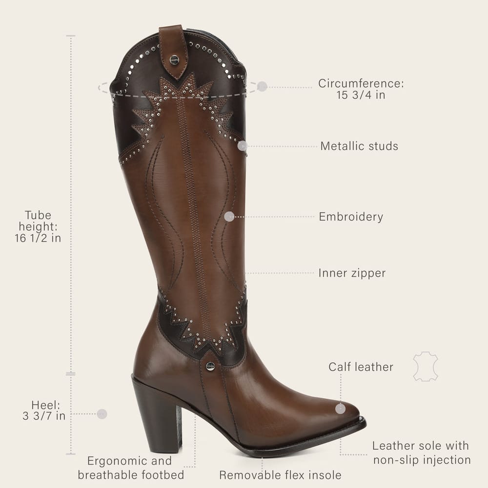 Bota Cuadra Espíritu Vaquero Miel