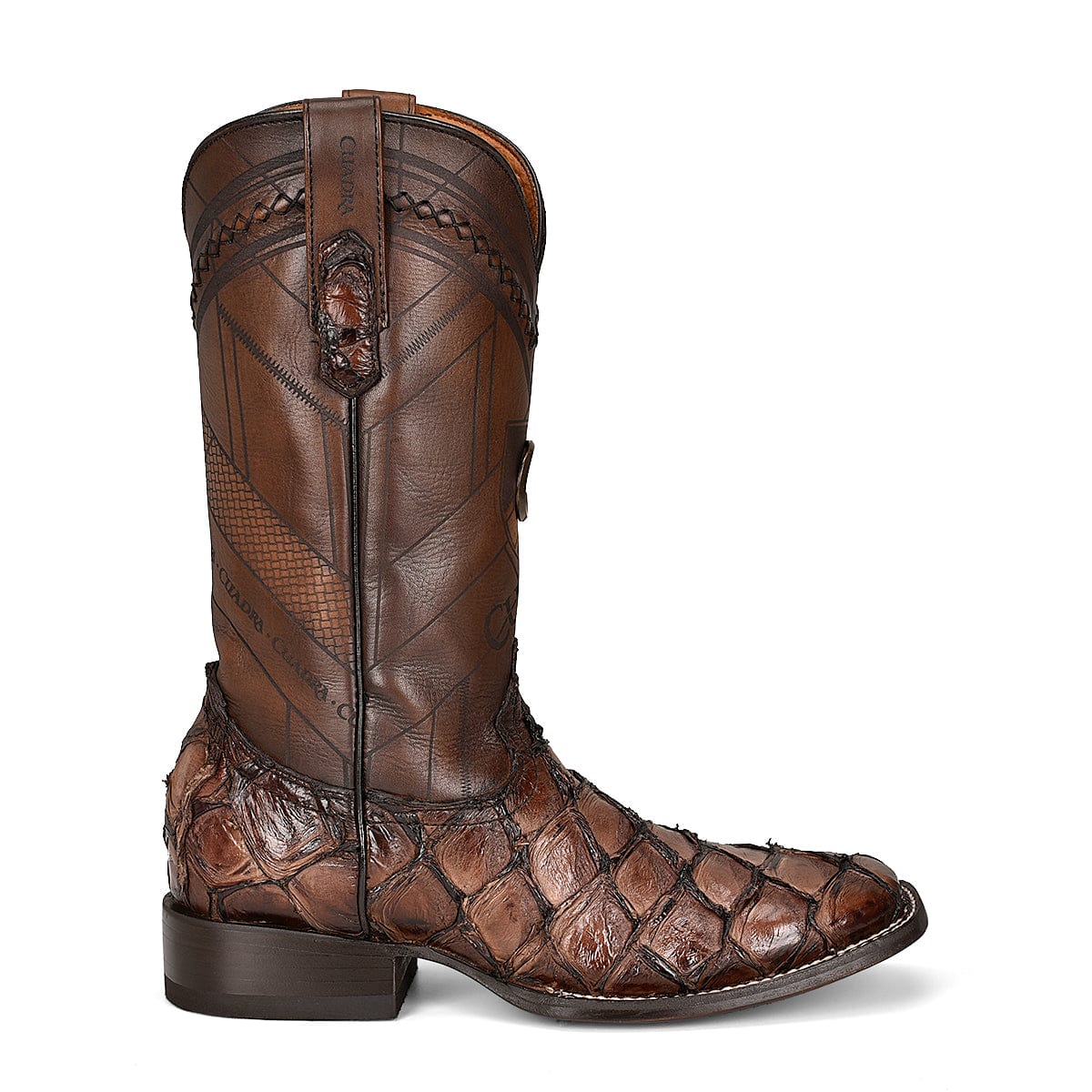 Bota Vaquera Cuadra Raptor Rustic Choco