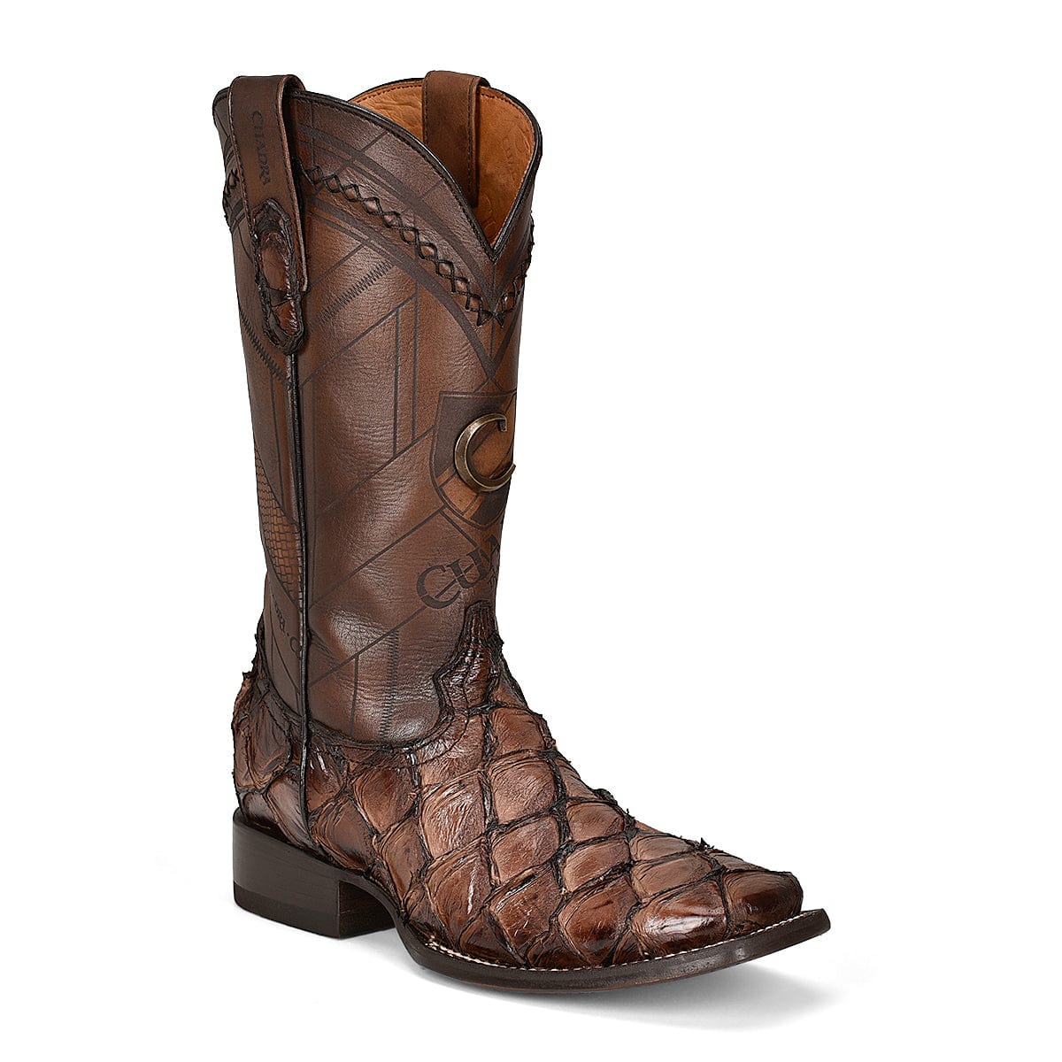 Bota Vaquera Cuadra Raptor Rustic Choco