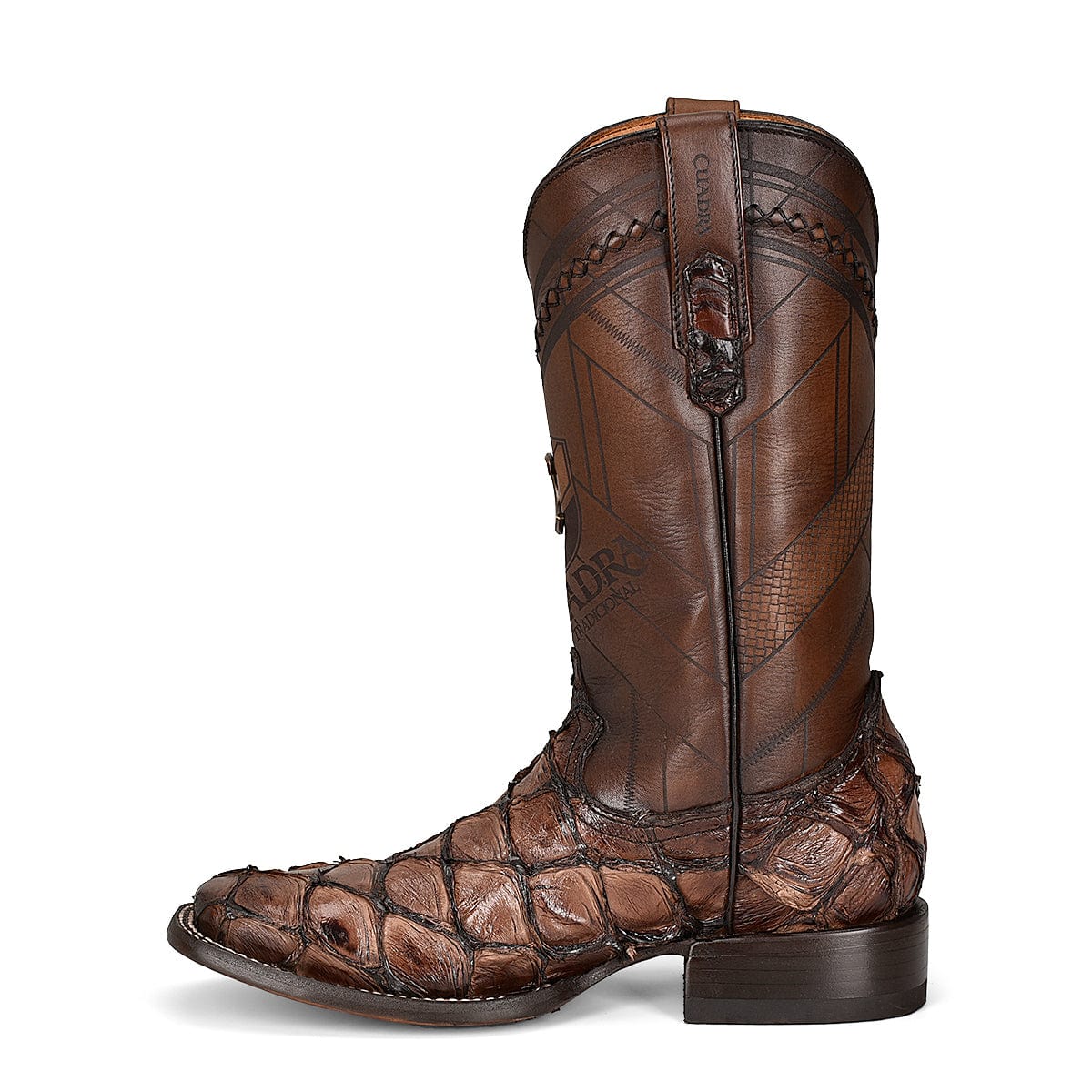 Bota Vaquera Cuadra Raptor Rustic Choco