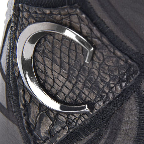 Bota Vaquera Cuadra Fuscus Lomo Belly Atlantic Negro