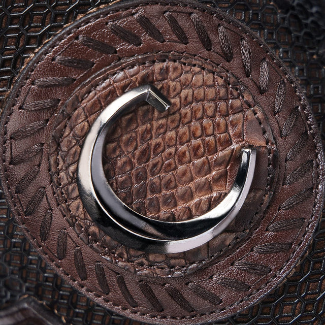 Bota Vaquera Cuadra Rango Bravo Cafe