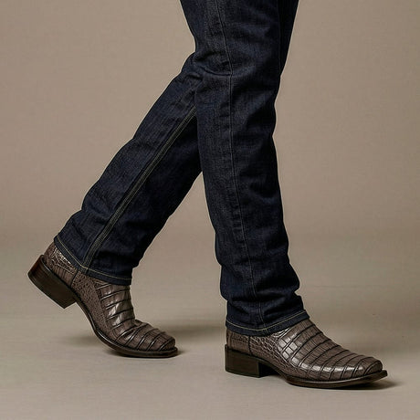 Bota Cuadra Grey Revenant Caiman