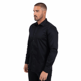 Camisa Platini Satin Plaid Cuff Detail