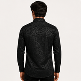Camisa Platini Velvet Noir