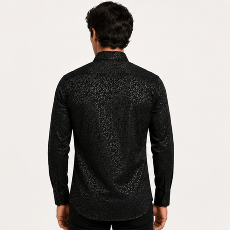 Camisa Platini Velvet Noir