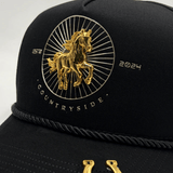 Gorra King Ranch Country Side Black