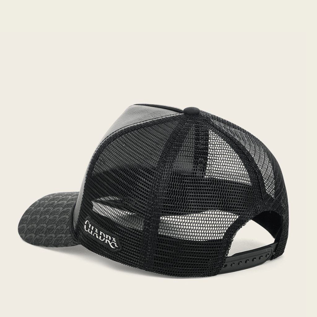 Gorra Cuadra Stingray Trucker Negra