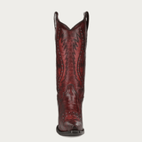 Bota Corral Wine Embroidery & Studs