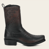 Perfil completo mostrando degradado de color y acabado en piel.