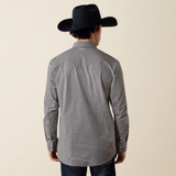 Camisa Ariat Pro Willis Black Checkered Plaid