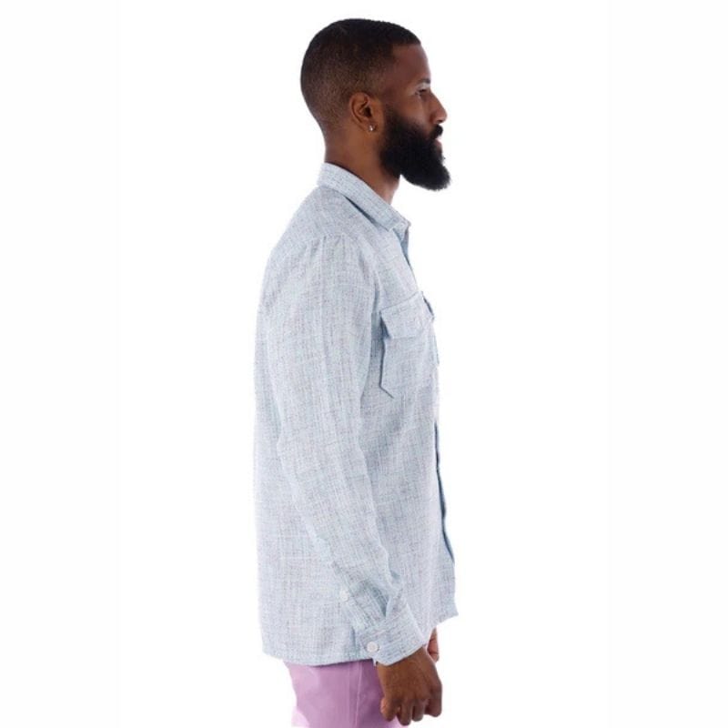 Flimsyra Long Sleeve Blue Shirt