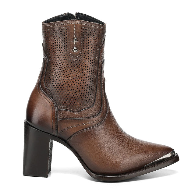 Cuadra Santana Ankle Boot – Honey
