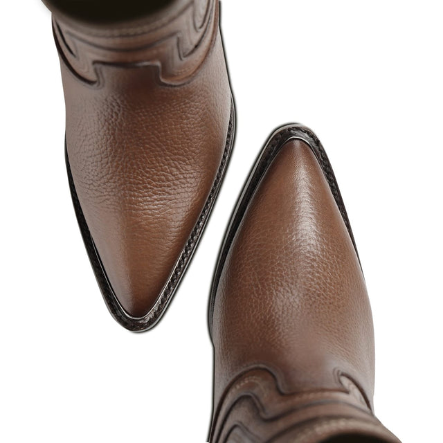 Cuadra Santana Ankle Boot – Honey