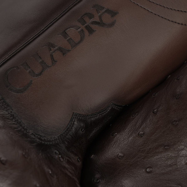Cuadra Torino Ostrich Cowboy Boot – Tobacco