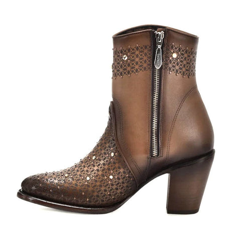 Botin Casual Flor de Cristal Arena