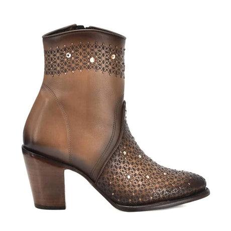 Botin Casual Flor de Cristal Arena