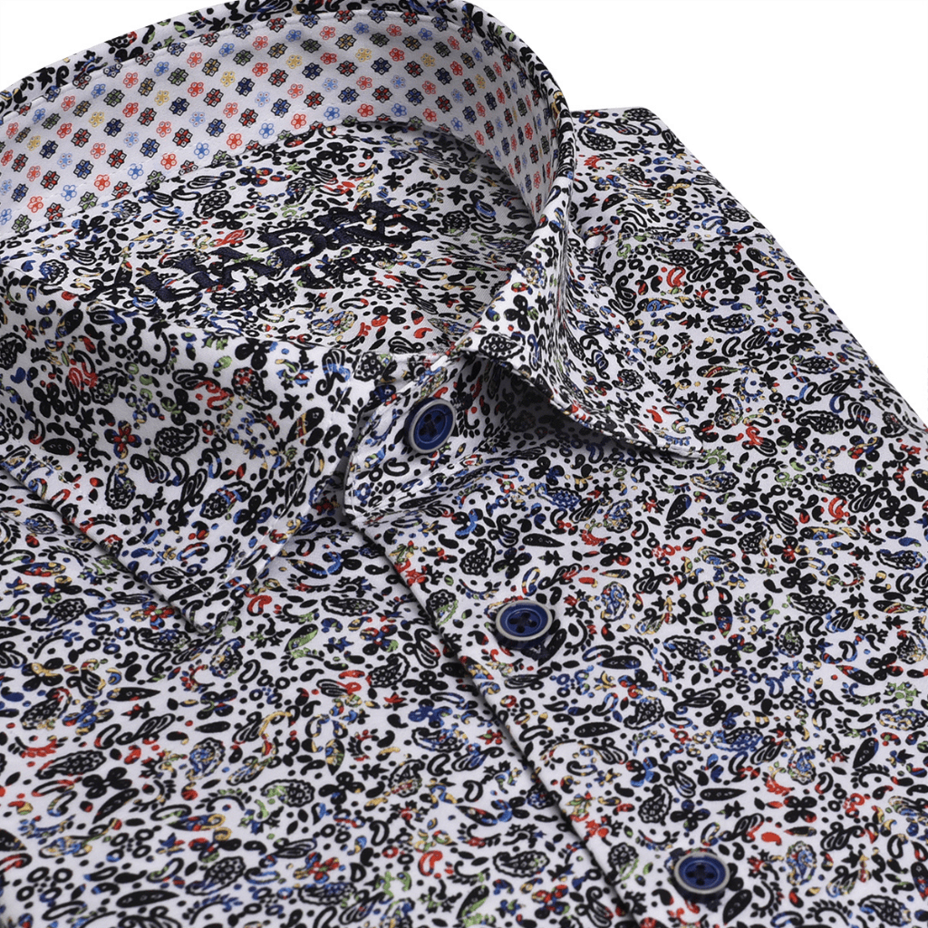 Camisa Cuadra Multicolor Paisley Print
