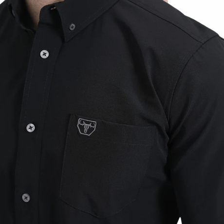 Camisa Platini Performance Solid Long Sleeve