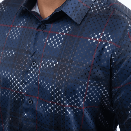 Camisa Platini High Density Grid Foil