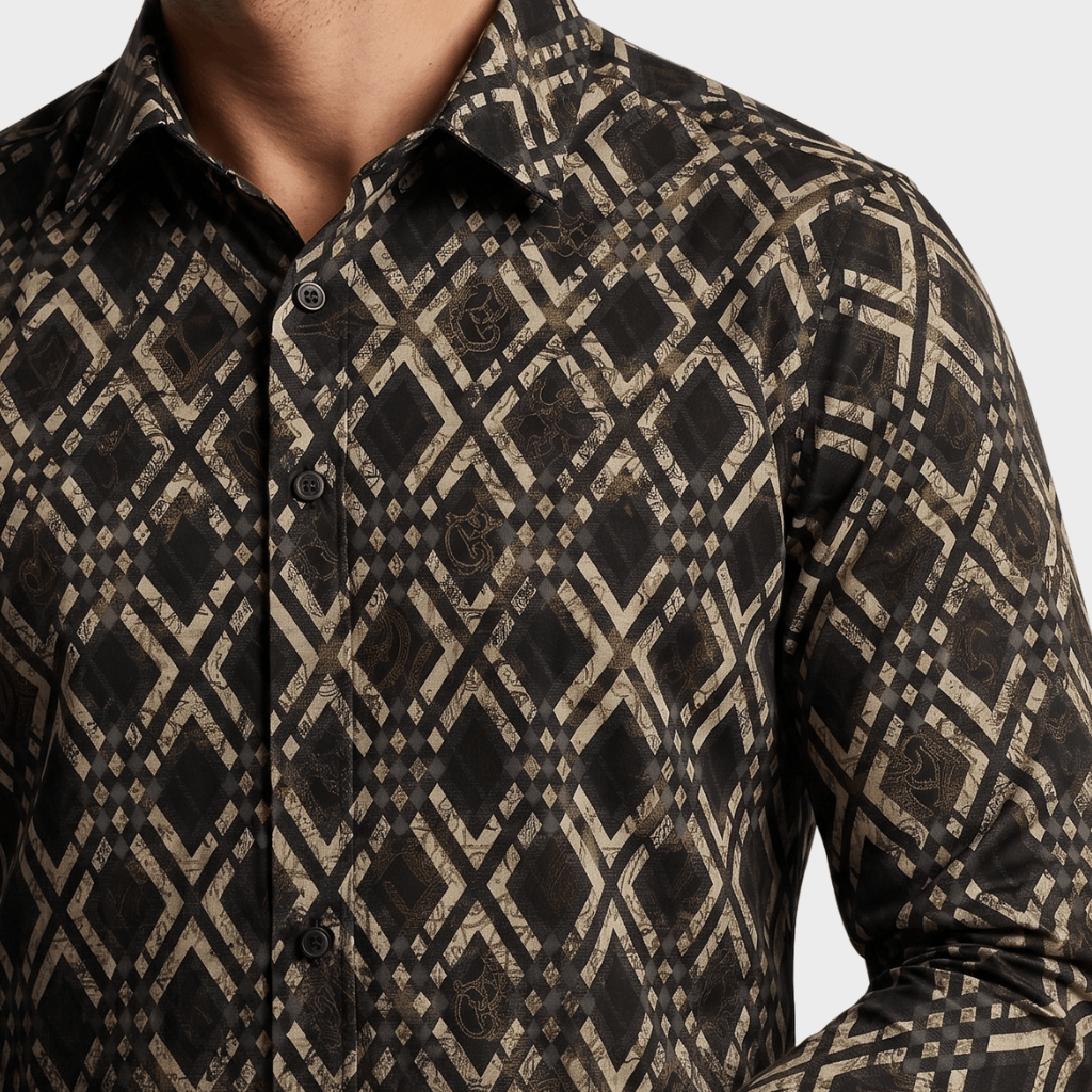 Camisa Platini Geometric Paisley