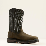 Bota vista de perfil derecho.