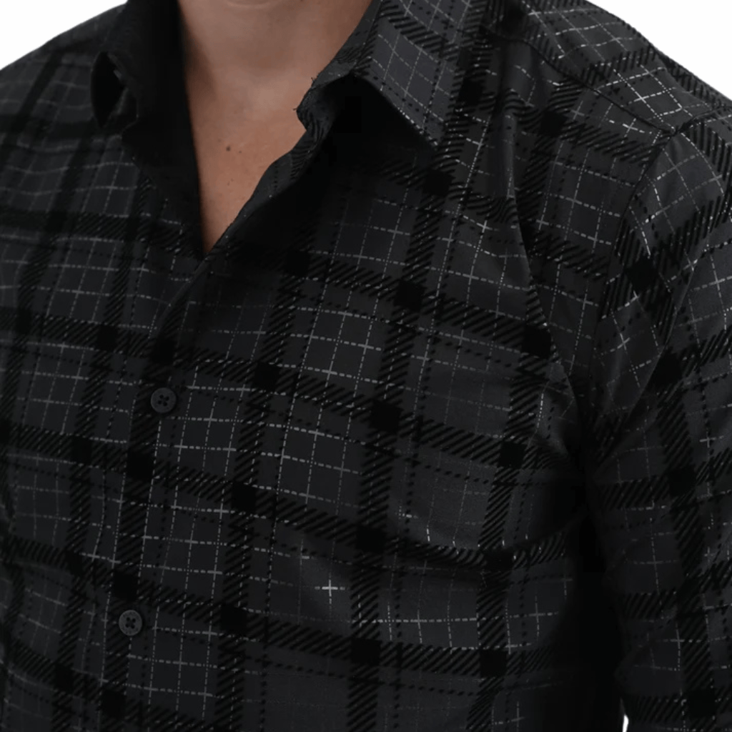 Camisa Platini Vibrant Plaid Modern