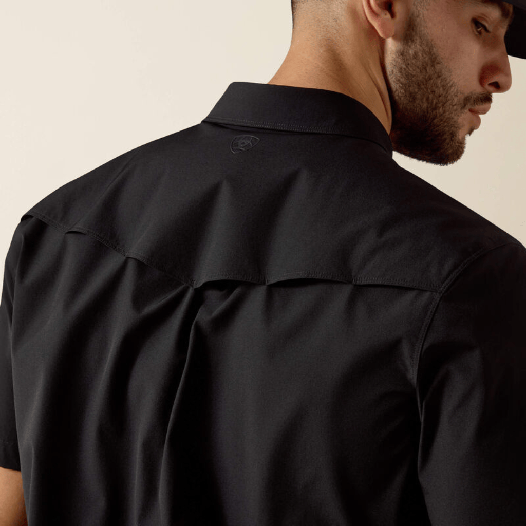 Camisa Ariat FrontierTough Negro
