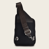 Bolso Bandolera Cuadra Marron Oscuro