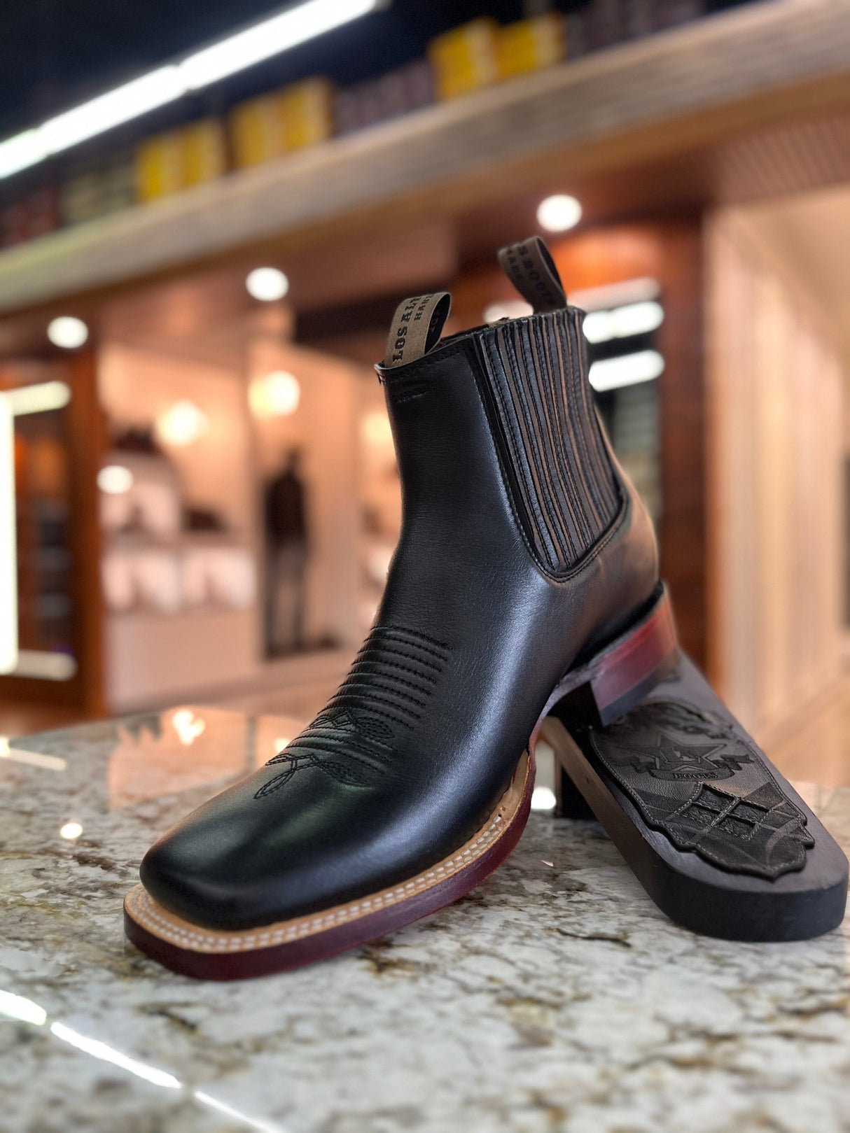 Botin Vaquero Alma Negra