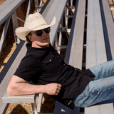 Camisa Ariat FrontierTough Negro