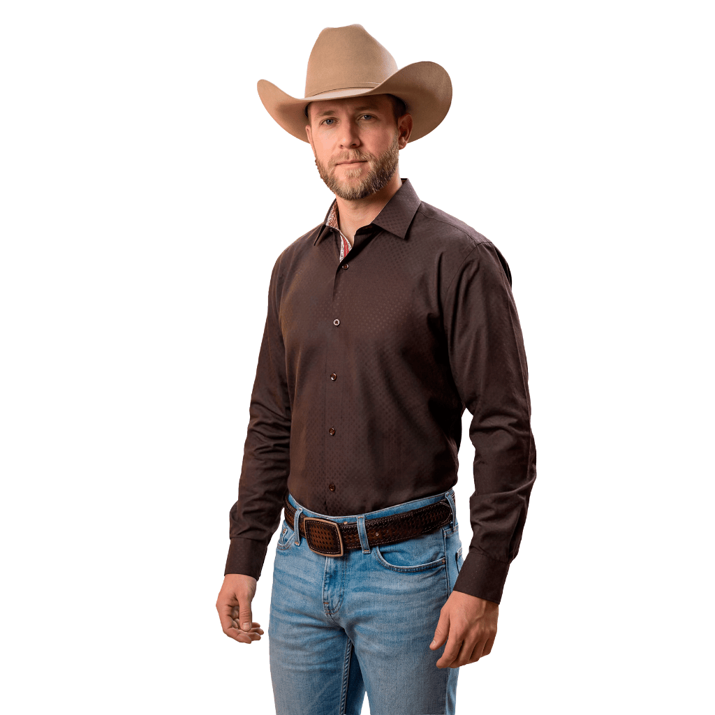 Camisa Longrope Prescott Café