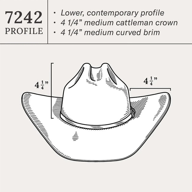 Stetson San Angelo 4X Felt Hat – Black