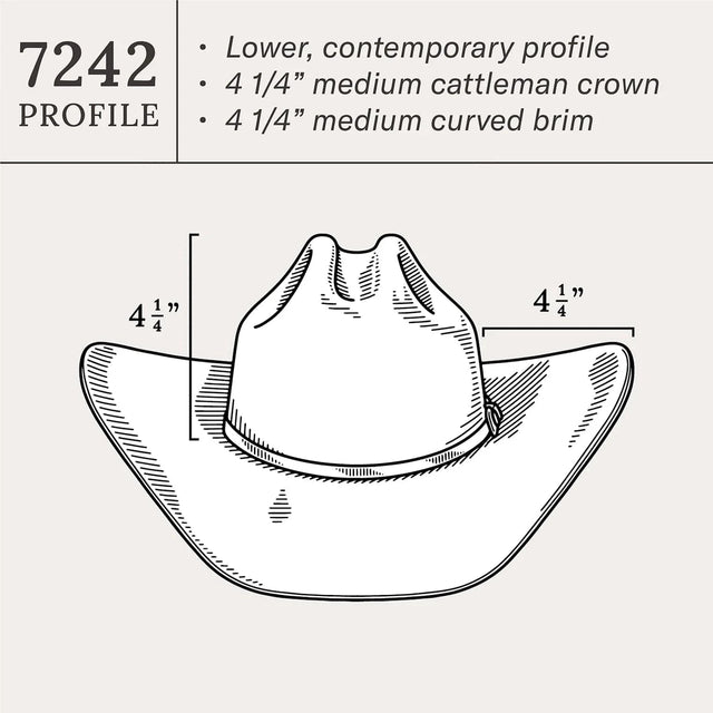 Texana Stetson Skyline 6x Silverbelly