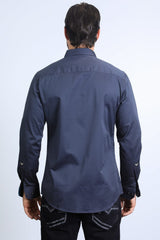 Camisa Platini Lisa Charcoal