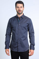 Camisa Platini Lisa Charcoal