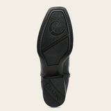 Vista inferior con diseño antiderrapante y logo.