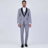 Traje Barabas Vadim Tuxedo Habor Mist Negro