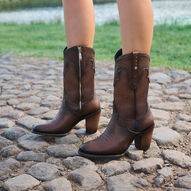 Bota Vaquera Cuadra Sierra Linda Cafe