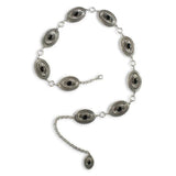 Cinturon Ariat Chain Link Oval Concho