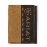 Cartera Ariat Triple Roughout Cocodrilo Cafe