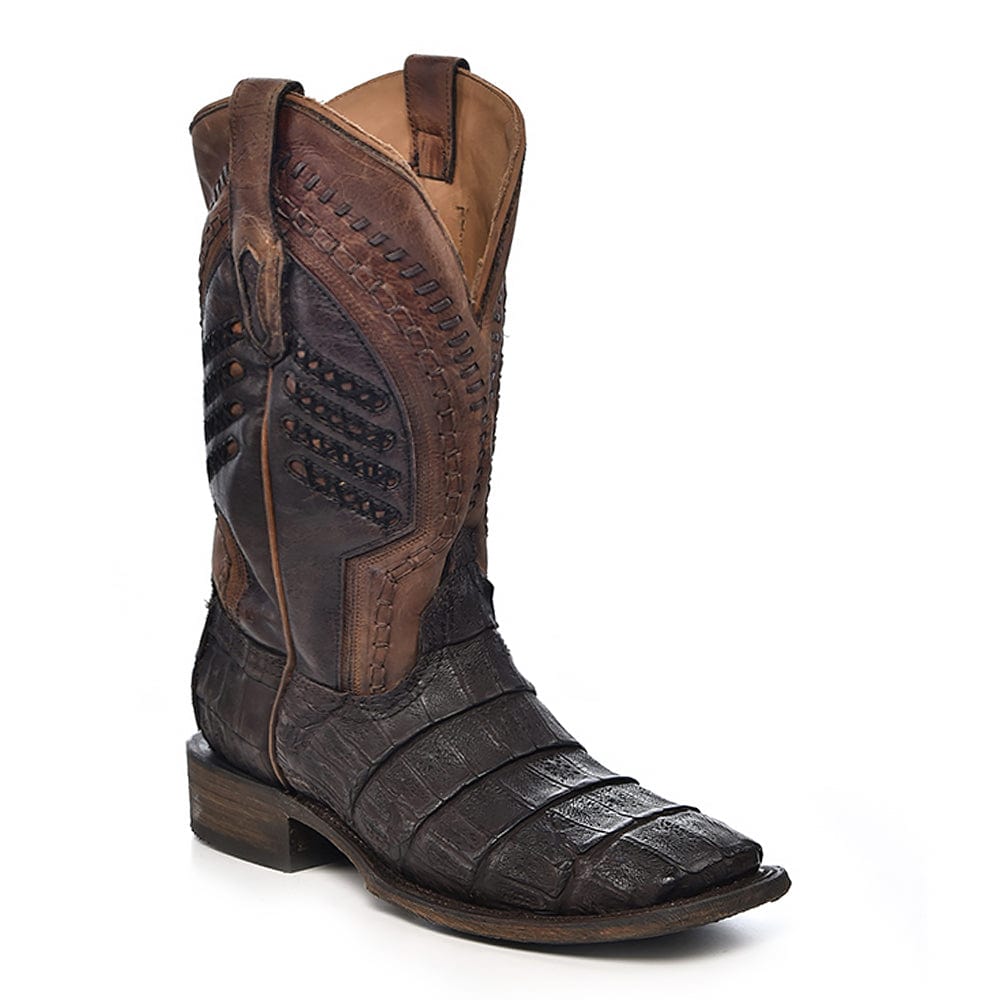 Bota Vaquera Brown Caiman
