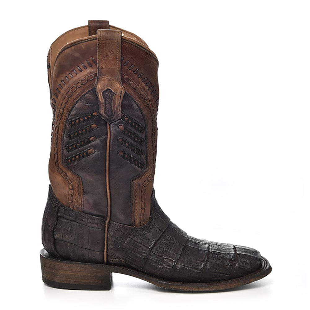 Bota Vaquera Brown Caiman