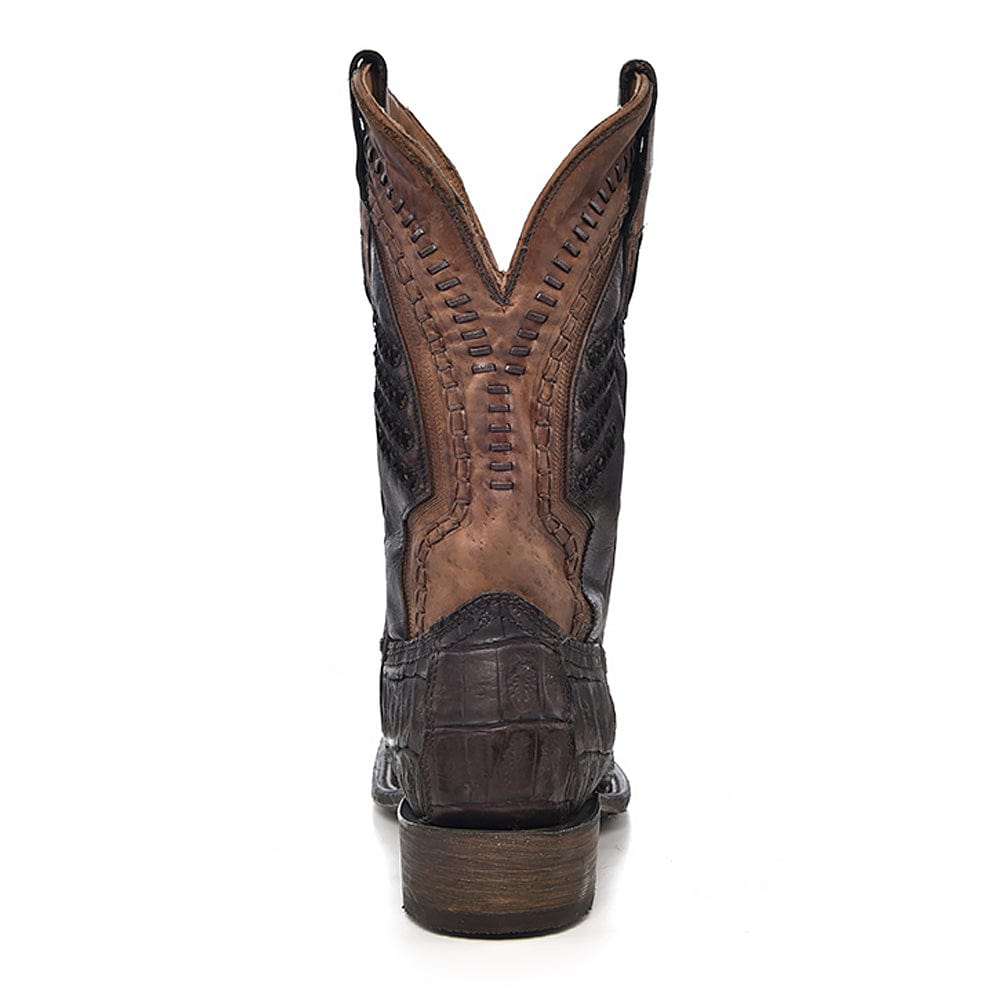 Bota Vaquera Brown Caiman