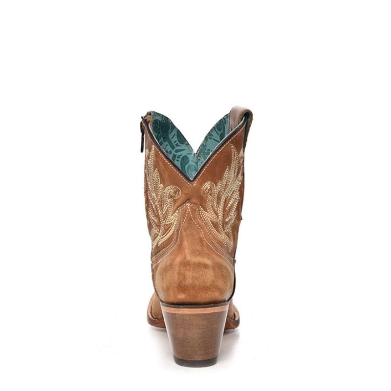 Botin Vaquero Bordado Dorado