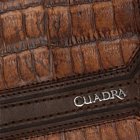 Cartera Cuadra Lomo Fuscus Miel