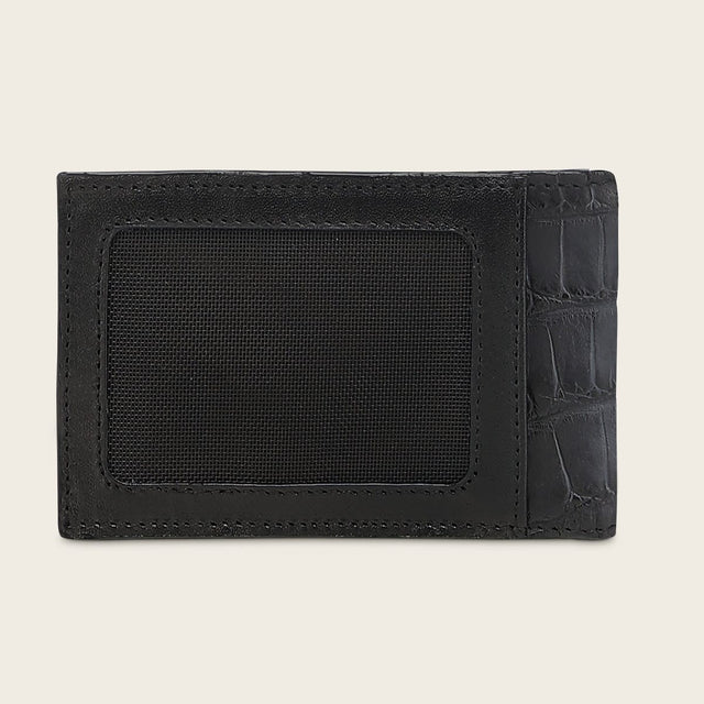 Cuadra Alligator Blue Dominion Wallet