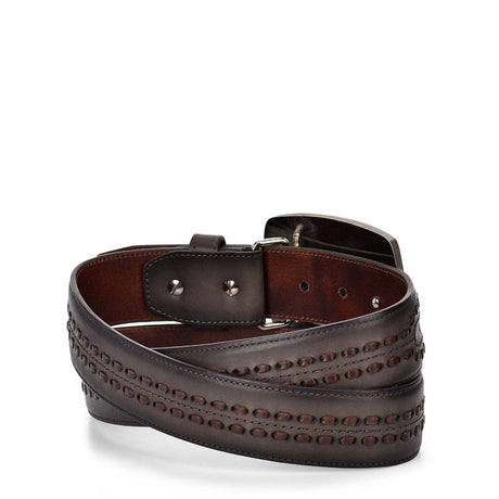 Cinturon Cuadra Over Laser Negro