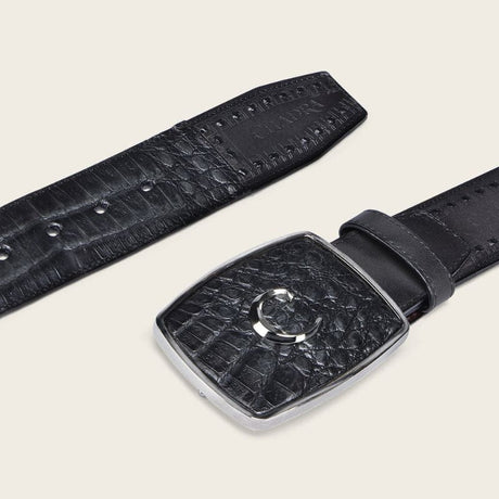 Cinto Cuadra Acero Negro